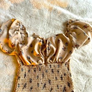 Never worn before it’s to tight in the arm area and a bit big in the breast area